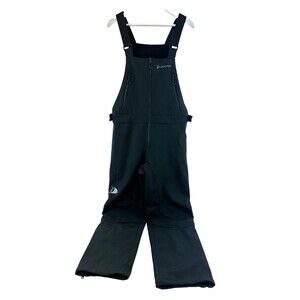 Blackfish Bibs Sport Black Adjustable Fleece Lined Waterproof Zip Mens Large